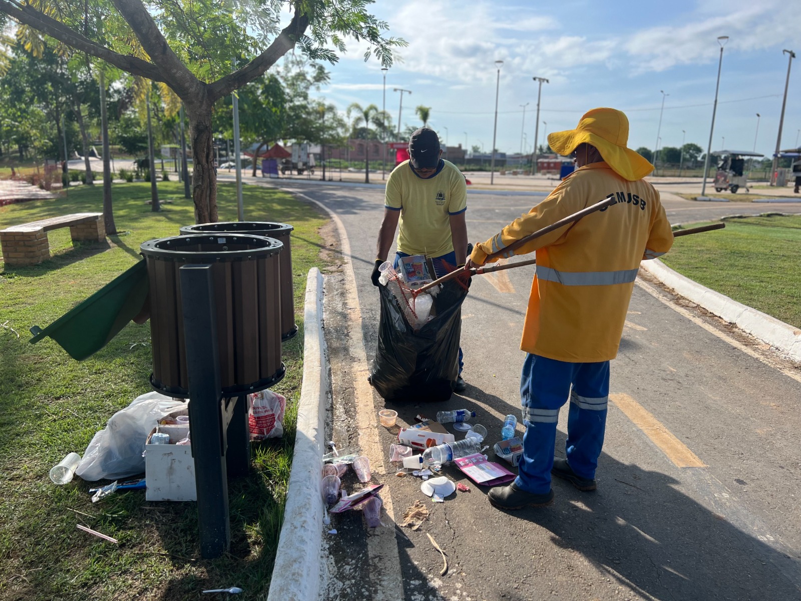 Equipes da Secretaria Municipal de Infraestrutura (Seinfra) realizarão serviços diários no Parque da Cidade